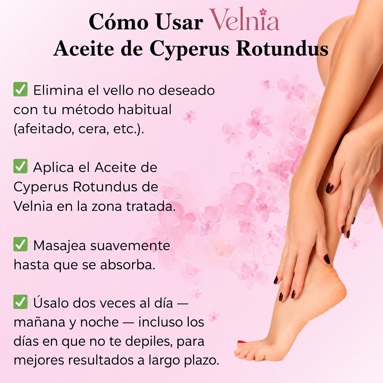 Cyperus Rotundus Oil Moisturizing Skin Care
